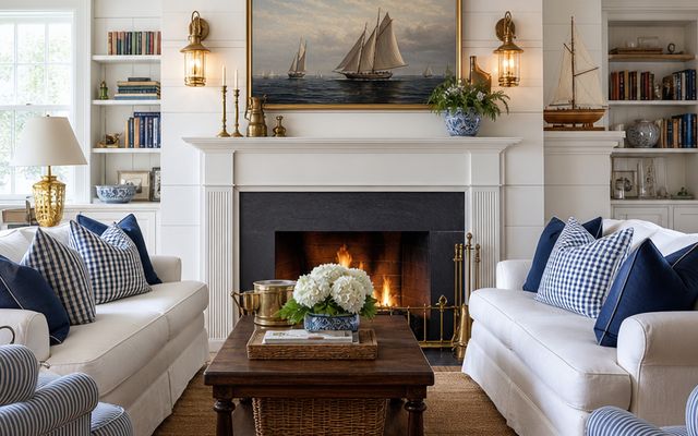 Cape Cod living room