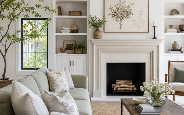 Modern Cottage living room
