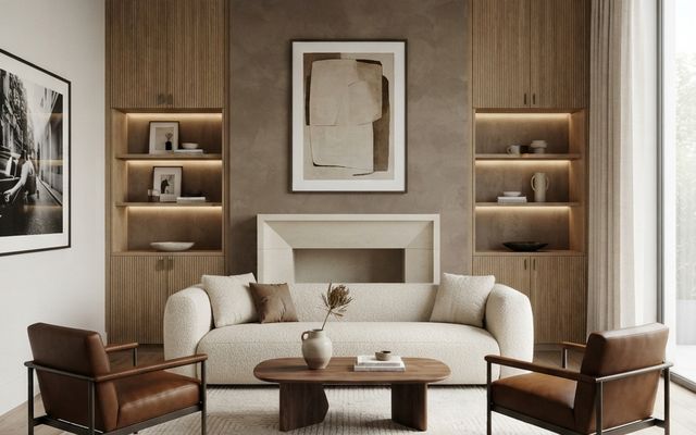 Modern Minimalist living room