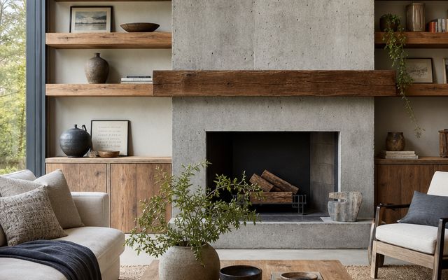 Modern Rustic living room