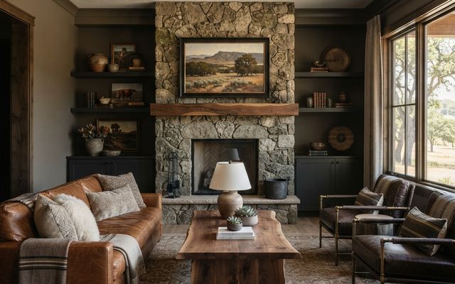 Ranch living room