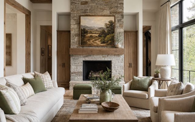 Rustic Cottage living room