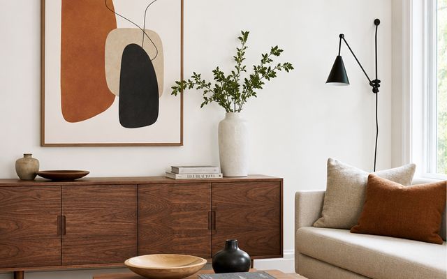 Scandinavian Mid-Century living room
