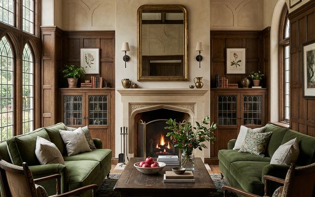 Tudor living room